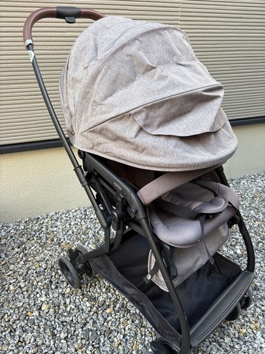 Aprica A型ベビーカールンルンAB グレーイオン限定モデルアップリカ両