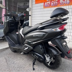 ★ 18万円　バーグマン125 FI セル1 実動車　程度良好　ストリート スズキ インジェクションモデル バーグマンストリート125 小型　スクータの画像