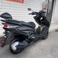 ★ 18万円　バーグマン125 FI セル1 実動車　程度良好　ストリート スズキ インジェクションモデル バーグマンストリート125 小型　スクータの画像