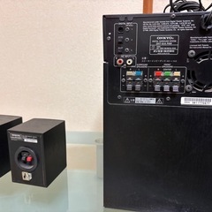 【決まりました】アンプ+ウーファーサラウンドスピーカーの画像