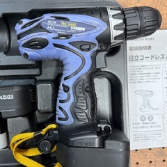 日立工機 FDS12DVC 12V コードレスドリルドライバ フルセット バッテリー2個付 動作良好の画像