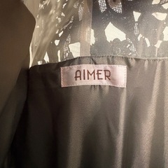 【美品】AIMER パーティドレス　ボレロセット 卒業式 謝恩会　結婚式の画像