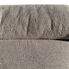 3人掛けL字ソファー、オットマンセットの画像