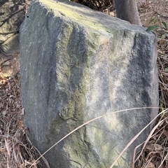 大きな庭石の画像