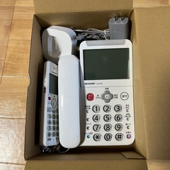SHARP JD-AT90　防犯電話機　子機1台付きの画像