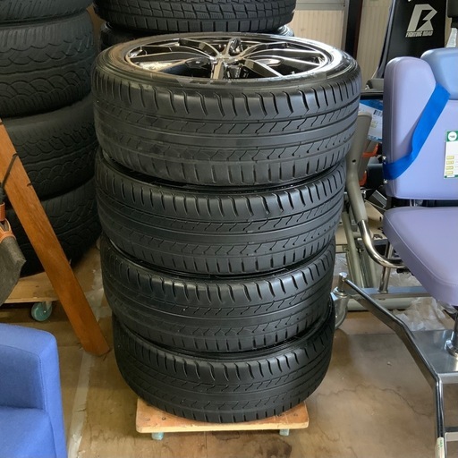 【引き取り限定中古品】　LUXALES ホイール　205/50R 17 MAXIMUS MI MAXTREK 2023年製　ノーマルタイヤ