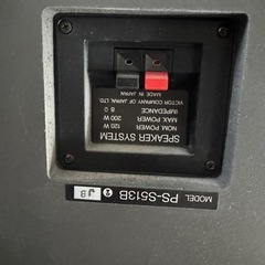 Victor VOSS PS-S513B 業務用スピーカー 8Ω 120W 2台の画像