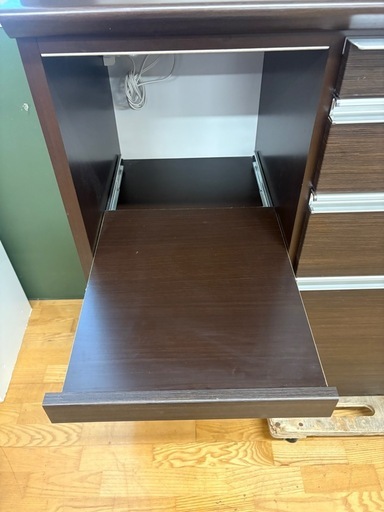 値下げしました。N1294★レンジボード★カップボード★食器棚★幅1170mm