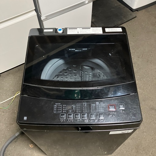 I 2602-0106 ニトリ　全自動洗濯機6kg  NTR60BKN 2023年製　動作確認済み　キズ汚れ有り
