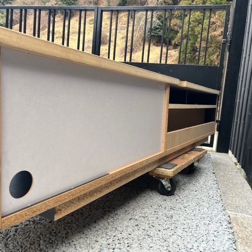 ✨高級感◎ ダークカラー木目 テレビボード／ローボード｜状態極美品✨