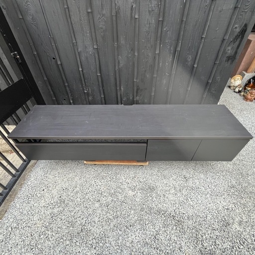 ✨高級感◎ ダークカラー木目 テレビボード／ローボード｜状態極美品✨