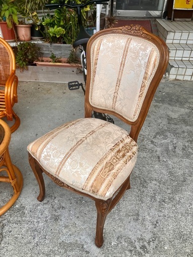 アンティークチェア（椅子）（骨董） (玉那覇) 中頭の椅子《ダイニング