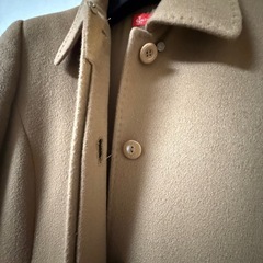 超美品！PIACENZA/ピアチェンツァ  カシミヤ100%コート　キャメル・ベージュ色 の画像
