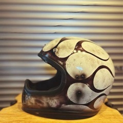 オフロード ヘルメット エイジング ヴィンテージ 検索用　オーシャンビートルの画像