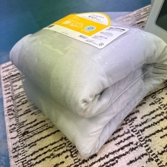 ニトリ  毛布にもなる掛け布団カバー  ダブル用の画像