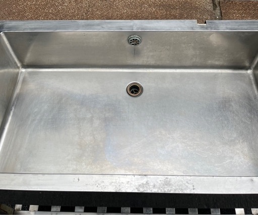 業務用 1槽シンク 幅1100×奥600×高さ800(mm) 一層シンク 一層 1層 一槽 店舗 厨房機器 流し台 キッチン 厨房 店