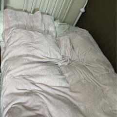 ニトリ　アンティーク　シングルベッドの画像