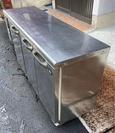 【動確済み】ホシザキ 業務用 テーブル形冷凍冷蔵庫 RFT-150PTE1 1500×450×800 台下冷凍冷蔵庫 コールドテーブル 厨房機材 大阪発