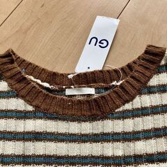 タグ付 ＧＵ マルチボーダーセーターの画像