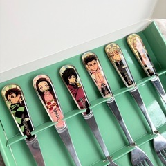 鬼滅の刃 カトラリーセット スプーン フォーク 6本 セットの画像