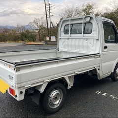 H23  スズキ　キャリィトラック　4WD 5MT エアコン　パワステの画像