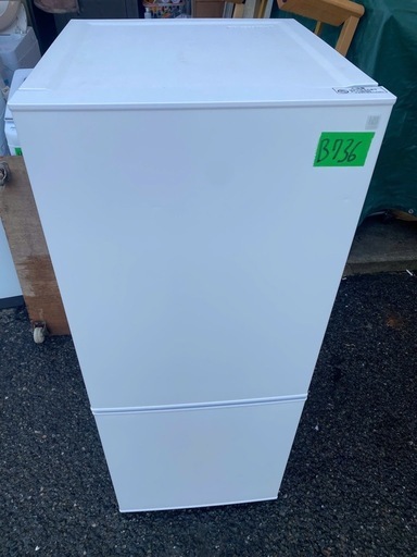 NO B736?福岡市内配送設置無料✨?140L 霜取り不要 2ドア冷蔵庫 WH(NTR-140) 2022ねn2022年