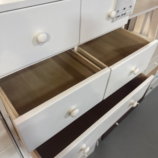 チェスト　タンス　ホワイト家具