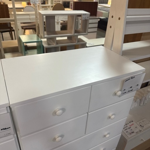 チェスト　タンス　ホワイト家具