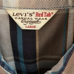 【商談中】メンズ　Levis厚手シャツ　Lサイズの画像