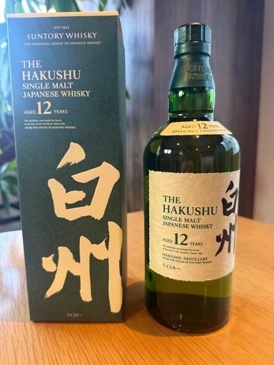 Suntory 白州12年シングルモルトウイス キー700ml