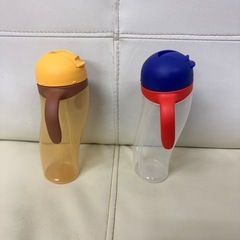 【新品】ベビー用ストローマグ 330ml ハンドル付き この画像