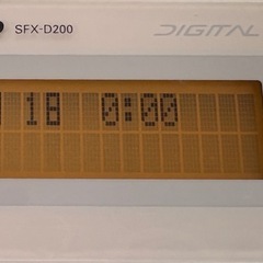 SANYO製のFAX電話機、親機のみの画像