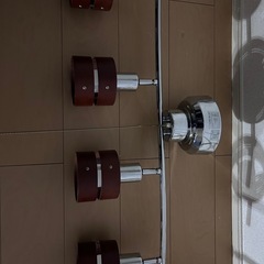 シーリングライト　シルバー　ウッド調の画像