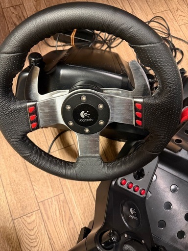 logitech G27 ハンコン　シフター付き　ハンドルコントローラー 