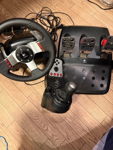 logitech G27 ハンコン　シフター付き　ハンドルコントローラー 