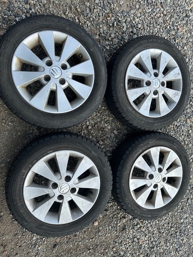 DUNLOPダンロップスタッドレスタイヤ155/65R14