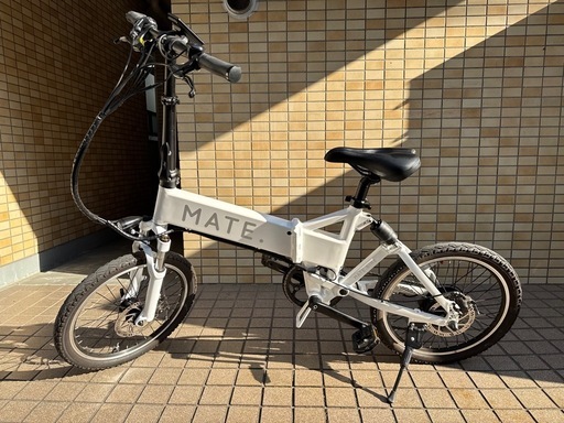 MATE. BIKE MATE City メイトシティ電動アシスト自転車美品 (かわたく