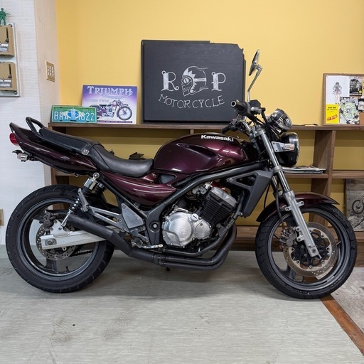 カワサキ　バリオス250 2型　実働　軽整備済み　KAWASAKI ZR250B BALIUS - II バリオス2