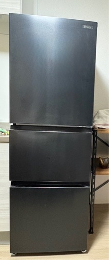 ハイアール Haier 冷蔵庫 286L チャコールブラック
