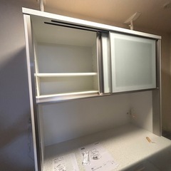 ニトリ　キッチンボード　プラウド120KB WHの画像