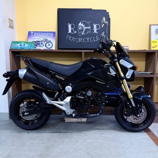 ホンダ　グロム125 Fi JC61 原付二種 HONDA GROM125 インジェクション