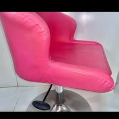 キャスター付き肘掛け椅子|ネイルサロン |カウンターチェアー|ローチェア●40%値下げしましたの画像