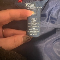 ラルフローレンダウンジャケットの画像