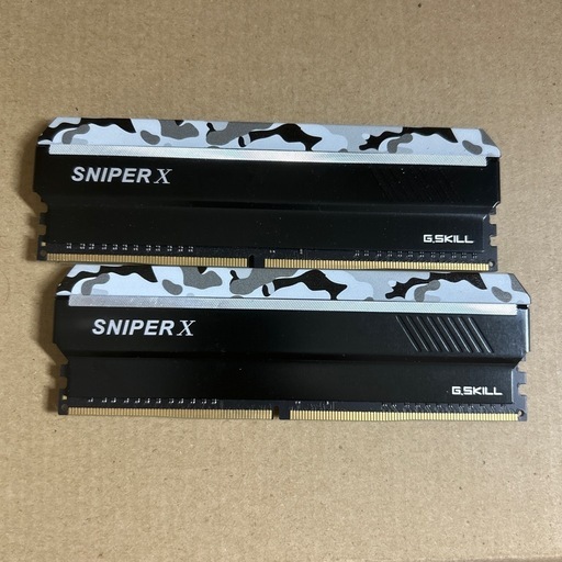 G.Skill DDR4-3000 16GB8GB×2 SNIPER X (ラグ) てだこ浦西のPCパーツの
