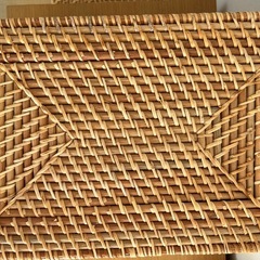 ラタンバスケット レギュラー ナチュラルの画像