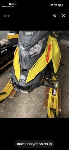 skidoo スノーモービル summit 174T3