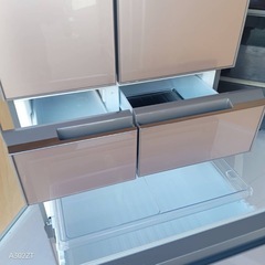 D088 送料設置無料   SHARP　自動製氷機能付き　大型冷蔵庫　455Lの画像