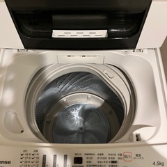 2019年製 hisense 洗濯機
の画像