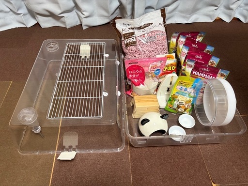 ハムスター　飼育セット　　ケージ