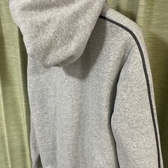 NIKE ナイキ　フルジップパーカー グレー メンズサイズL  ジップアップパーカー パーカー フルジップパーカー ジップアップの画像